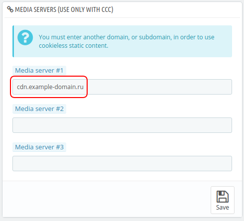 Your CDN subdomain