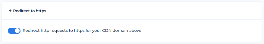 HTTPS redirect